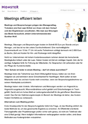 Lean Meeting Leadership